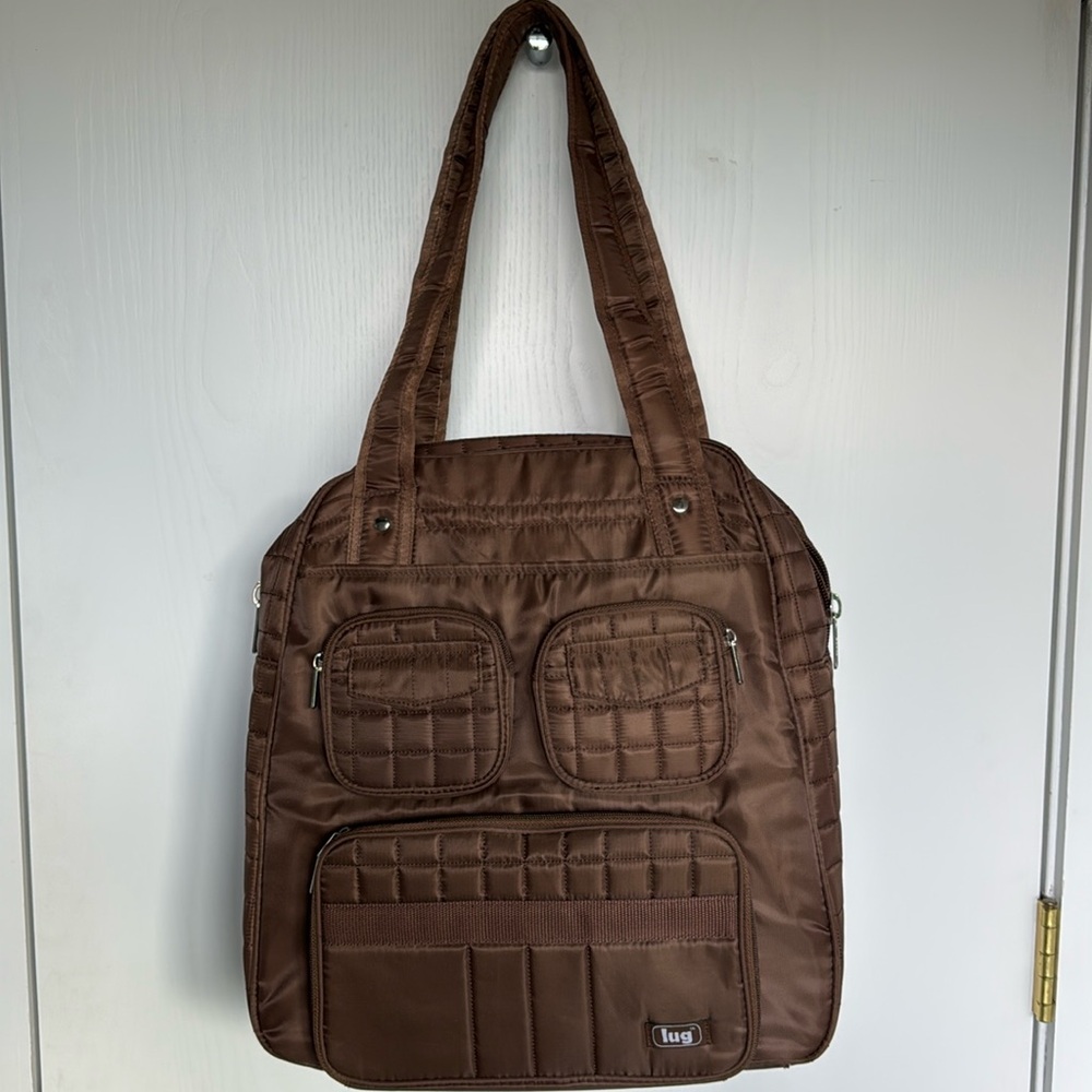 LUG Puddle Jumper Tote Bag - Brown